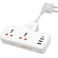 МЗП Hoco AC12A Reise (PD30W/1C3A) +Socket (Цвет White), Атикул 67538 |  купить на VILKI.NET - фото № 1