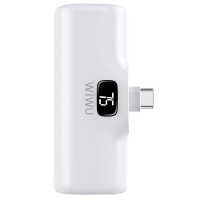 Портативний ЗП Power Bank WIWU Wi-P017-C Type-C 5000 mAh (Цвет White), Атикул 71978 |  купить на VILKI.NET - фото № 1