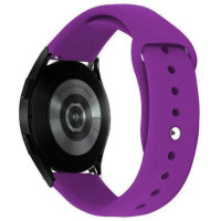 Силіконовий ремінець Sport для Smart Watch 20mm (Цвет Фіолетовий / Dark Purple), Атикул 68670 |  купить на VILKI.NET - фото № 1