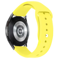 Силіконовий ремінець Sport для Smart Watch 20mm (Цвет Жовтий / Bright Yellow), Атикул 68670 |  купить на VILKI.NET - фото № 1