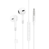 Стерео навушники Hoco M109 Pure joe (3.5mm/1.2m) (Цвет White), Атикул 66166 |  купить на VILKI.NET - фото № 1