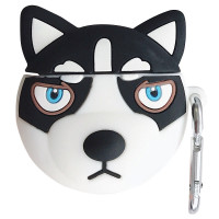 Силіконовий футляр Husky для навушників AirPods Pro + карабін (Цвет Чорний), Атикул 65960 |  купить на VILKI.NET - фото № 1