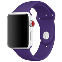 Силіконовий ремінець для Apple Watch Sport Band 38/40/41/42mm (S/M & M/L) 3pcs (Цвет Фіолетовий / Amethyst), Атикул 32192 |  купить на VILKI.NET - фото № 1