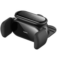 Автотримач Baseus Steel Cannon pro Solar Electric Car Mount (SUGP010001) (Цвет Black), Атикул 66004 |  купить на VILKI.NET - фото № 1