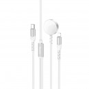 БЗП Hoco CW54 2in1 for Apple Watch + Type-C / Lightning