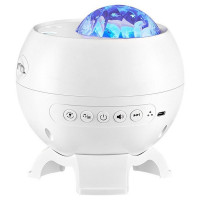 Проектор-нічник Magic Star E12B 2400 mAh (Цвет White), Атикул 65886 |  купить на VILKI.NET - фото № 1