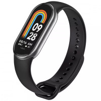 Силіконовий ремінець для Xiaomi Mi Band 8/9 (Цвет Чорний / Black), Атикул 65484 |  купить на VILKI.NET - фото № 1