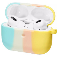 Силіконовий футляр Colorfull для навушників AirPods 3 (Колір Блакитний / Жовтий), Атикул 51912 |  купить на VILKI.NET - фото № 1