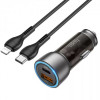 АЗП Hoco NZ8 PD43W + QC3.0 + Type-C to Lightning