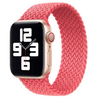 Ремінець Braided Solo Loop (AAA) для Apple Watch 38/40/41/42mm 135mm (Цвет Рожевий), Атикул 51877 |  купить на VILKI.NET - фото № 1