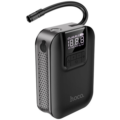 Автомобільний насос Hoco S53 Breeze portable portable smart air pump