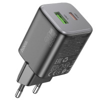 МЗП Hoco N41 Almighty PD20W+QC3.0 (Цвет Black), Атикул 71120 |  купить на VILKI.NET - фото № 1