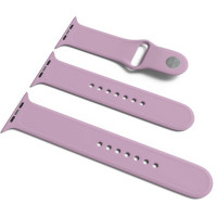 Уцінка Силіконовий ремінець для Apple Watch Sport Band 42/44/45/46/49mm (S/M & M/L) 3pcs (Цвет Відкрита упаковка / Ліловий / Lilac Pride), Атикул 57602 |  купить на VILKI.NET - фото № 1