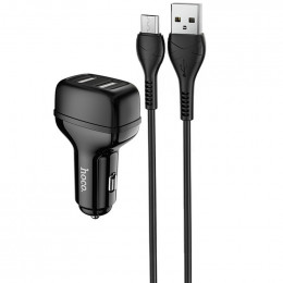 АЗП Hoco Z36 (2USB/2.4A) + MicroUSB