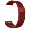 Ремінець Milanese Loop для Smart Watch 20mm (Red) Epik - № 1