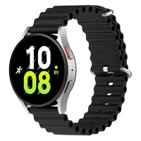 Ремінець Ocean Band для Smart Watch 20mm (Цвет Чорний / Black), Атикул 68668 |  купить на VILKI.NET - фото № 1