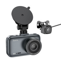 Відеореєстратор Hoco DV6 Driving recorder with 3-inch display (with rear camera) (Цвет Iron gray), Атикул 69156 |  купить на VILKI.NET - фото № 1