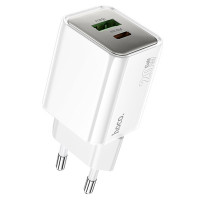 МЗП Hoco N46 Glorious PD20W+QC3.0 (1USB-A/1C) (Цвет White), Атикул 73949 |  купить на VILKI.NET - фото № 1