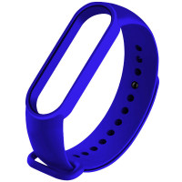 Силіконовий ремінець для Xiaomi Mi Band 7 (Цвет Синій / Shiny blue), Атикул 54947 |  купить на VILKI.NET - фото № 1