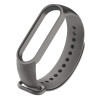 Силіконовий ремінець для Xiaomi Mi Band 5 / 6 37249 - № 1 Силіконовий ремінець для Xiaomi Mi Band 5 / 6 (Сірий / Dark Gray) Epik - № 1