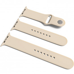 Силіконовий ремінець для Apple Watch Sport Band 38/40/41/42mm (S/M & M/L) 3pcs