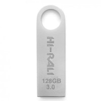 Флеш накопичувач USB 3.0 Hi-Rali Shuttle 128 GB Срібна серія