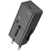 МЗП Hoco AC25 Mini PD30W (1USB-C) universal travel charger 74146 - № 1 МЗП Hoco AC25 Mini PD30W (1USB-C) universal travel charger (Black) Hoco - № 1