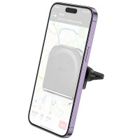 Автотримач Hoco H42 Crystal ring magnetic (air outlet) (Цвет Gray), Атикул 71078 |  купить на VILKI.NET - фото № 1