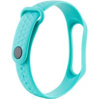 Ремінець Rhomb для Xiaomi Mi Band 3/4 (Цвет Бірюзовий), Атикул 30247 |  купить на VILKI.NET - фото № 1