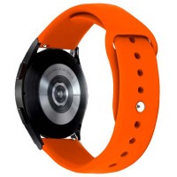 Силіконовий ремінець Sport для Smart Watch 20mm (Цвет Помаранчевий / Orange), Атикул 68670 |  купить на VILKI.NET - фото № 1