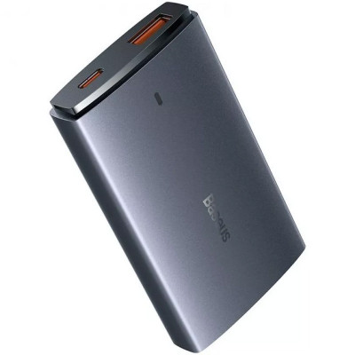 МЗП Baseus GaN5 Pro Ultra-Slim 65W Type-C+USB + Type-C to Type-C 100W (1m) (CCGP15011)