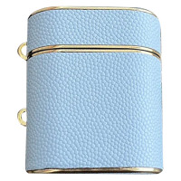 Шкіряний футляр Suitcase для навушників AirPods 1/2 (Цвет Blue), Атикул 68144 |  купить на VILKI.NET - фото № 1