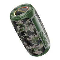 Bluetooth Колонка Borofone BR38 Free-flowing sports (Цвет Camouflage Green), Атикул 69031 |  купить на VILKI.NET - фото № 1
