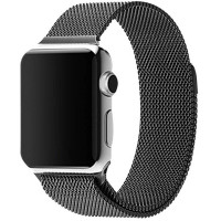 Ремінець Milanese Loop Design для Apple Watch 42/44/45/46/49mm (Цвет Space grey), Атикул 21648 |  купить на VILKI.NET - фото № 1