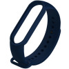 Силіконовий ремінець для Xiaomi Mi Band 3/4 25252 - № 1 Силіконовий ремінець для Xiaomi Mi Band 3/4 (Темно-синій / Midnight blue) Epik - № 1