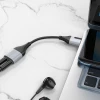 Перехідник BOROFONE BV19 Creator 2-in-1 external sound card for headset USB to 3.5mm Black (Черный)- № 7