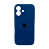 Чохол для смартфона Silicone Full Case AA Camera Protect for Apple iPhone 16 16,Blue (Синий)- № 2