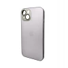 Чохол для смартфона AG Glass Matt Frame Color Logo for Apple iPhone 14 Titanium Grey k45566 - № 1 Чохол для смартфона AG Glass Matt Frame Color Logo for Apple iPhone 14 Titanium Grey - № 1