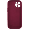 Чохол для смартфона Silicone Full Case AA Camera Protect for Apple iPhone 12 Pro Max 47,Plum (Plum)- № 2