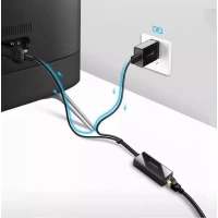 Перехідник UGREEN Ethernet Adapter for TV Stick (Black) (Колір Black) - фото № 2