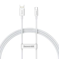Кабель Baseus Superior Series Fast Charging Data Cable USB to Type-C 100W 1m Moon White