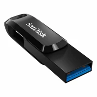 Флеш-накопичувач SanDisk USB 3.1 Ultra Dual Go Type-C 32Gb (150 Mb/s) (Колір Черный) - фото № 3