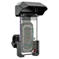 Велотримач для телефона HOCO H31 Wild Wolf bicycle motorcycle universal holder Black (Цвет Black) - фото № 5