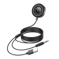 Bluetooth-ресивер BOROFONE BC58 Gamble car AUX BT receiver with cable Metal Gray (Цвет Metal Gray), Атикул k55335 |  купить на VILKI.NET - фото № 1