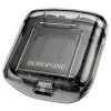 Навушники BOROFONE BW23 Crystal bean Transparent Edition true wireless BT headset Jazz Black (Черный)- № 4