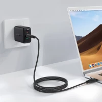 Кабель ACEFAST C8-03 USB-C to USB-C charging data cable Black (Цвет Черный) - фото № 5