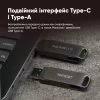 Флеш-накопичувач Patriot USB 3.2 Gen 1 Rage R550 64GB Type-A+C (Черный)- № 8