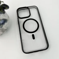 Чохол для смартфона Cosmic Acrilyc Colorful Mag for Apple iPhone 14 Pro Max Black (Колір 7073) - фото № 4