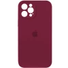 Чохол для смартфона Silicone Full Case AA Camera Protect for Apple iPhone 12 Pro Max 47,Plum k44196 - № 1 Чохол для смартфона Silicone Full Case AA Camera Protect for Apple iPhone 12 Pro Max 47,Plum (Plum) - № 1