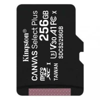 Карта пам'яті microSDXC (UHS-1) Kingston Canvas Select Plus 256Gb class 10 А1 (R-100MB/s)